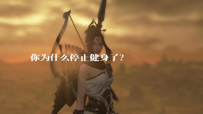你为什么停止健身了？